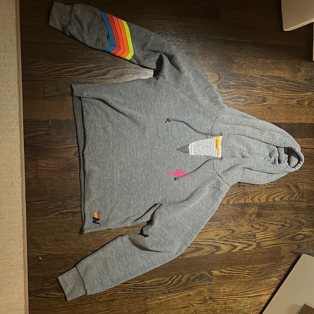 Aviator Nation Cropped Hoodie